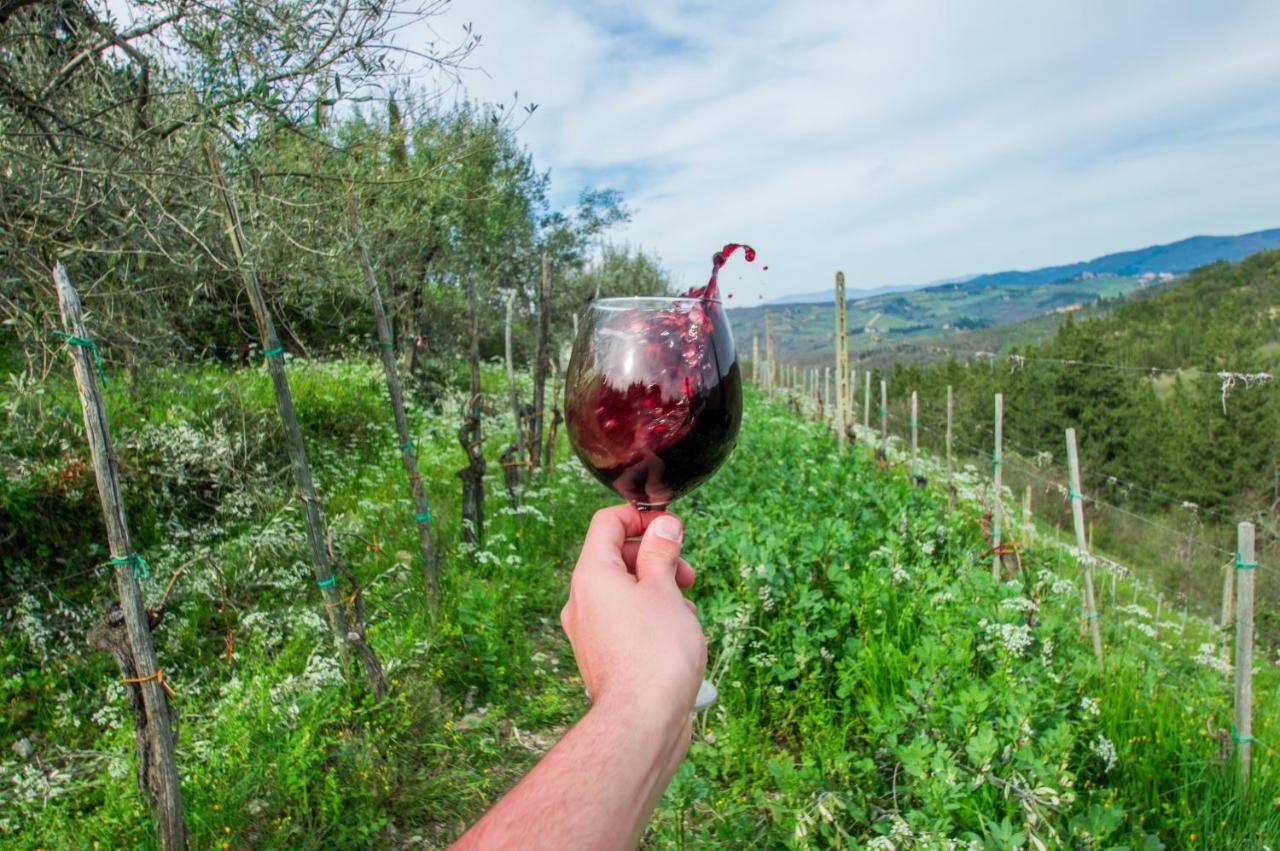 Agriturismo Montecorboli Barberino di Val dʼElsa Kültér fotó